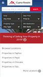 Mobile Screenshot of cyprusresaleproperties.com